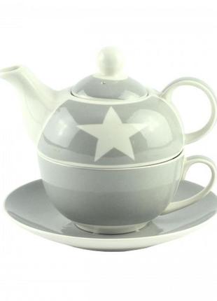 Набір "star" (чашка, чайник, блюдце)