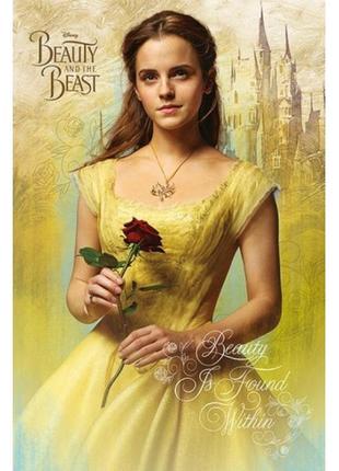 Постер beauty and the beast movie 61 x 91,5 см