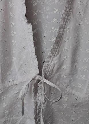 Винтажная блуза, кофта,блуза винтажная,кофтинка из прошвы3 фото
