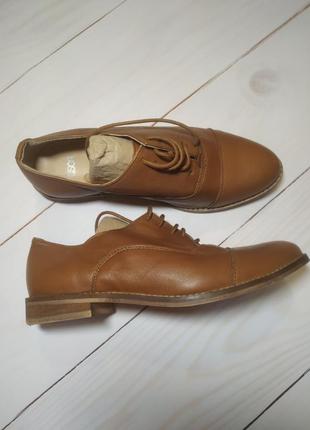 Кожаные мужские туфли asos