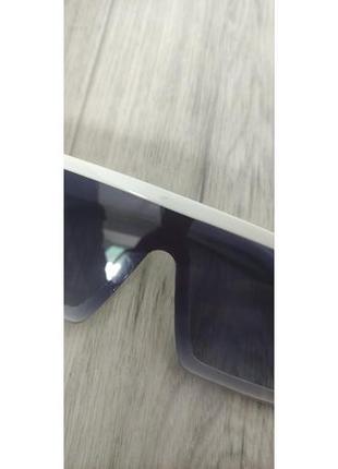 Уценка солнцезащитные квадратные очки фиолетовый с белым  (14604-0)2 фото