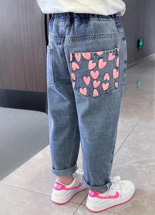 Замечательные джинсы для девочки1 фото