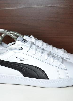 Puma smash v2 кроссовки 38-38.5р кожаные оригинал