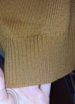 Красивый теплый пуловер / свитер / кофта / джемпер / point of italy / натуральная шерсть