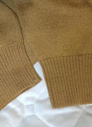 Красивый теплый пуловер / свитер / кофта / джемпер / point of italy / натуральная шерсть