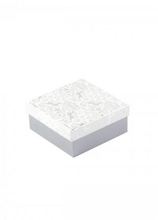 Коробка подарункова "silver" 10 х 10 х 8 см
