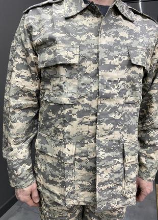 Військова форма (кітель та штани), піксель нато, розмір m, yakeda, тактична військова форма літня9 фото