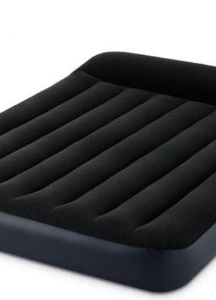 Надувной матрас intex pillow rest ,137х191х25 см (64142)