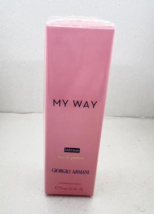 Giorgio armani my way intense парфумована вода