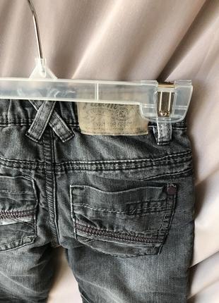 Детские серые джинсы брюки штаны palomino разм 92 крутые4 фото