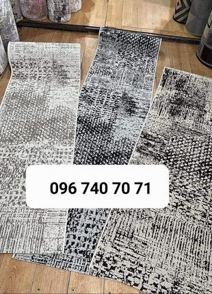 Сіра рогожка під мармур, доріжка на гумовій основі, рогожка на прорезиненій основі,...