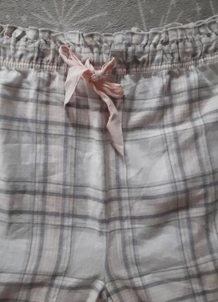 Пижамные штаны на резинке хлопок  news looks