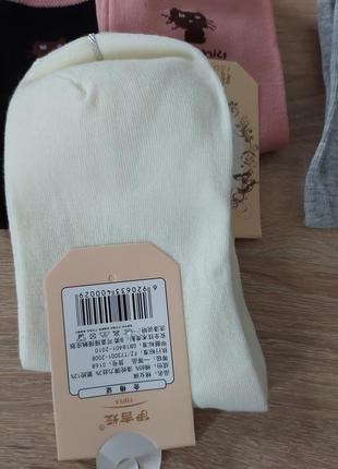 1-40 комплект 5 пар носков женские носки жіночі шкарпетки5 фото