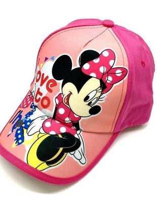 13-174 дитяча кепка minnie mouse детская бейсболка панамка