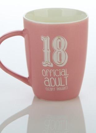 Кухоль "official adult 18"