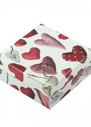 Коробка подарункова оотв heart 10 х 10 х 5 см