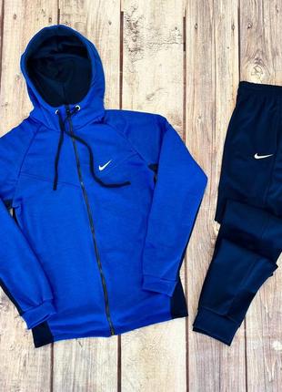 Чоловічий спортивний костюм мужской спортивный трикотажный костюм nike tech fleece