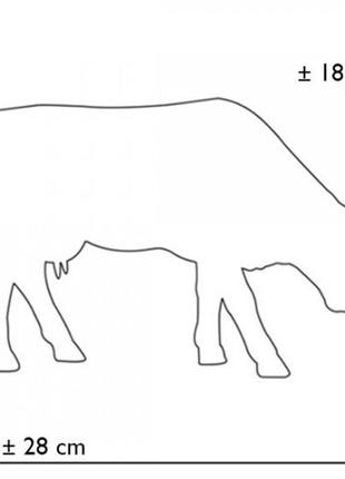 Колекційна статуетка корова brenner mooters, size l2 фото