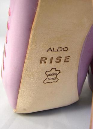 Шикарные знаменитые кожаные туфли aldo rise оригинал!2 фото