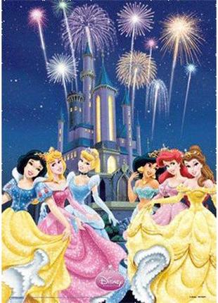 Постер 3d a3 "disney princess "