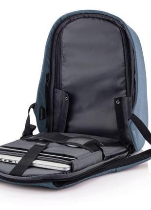 Міський рюкзак xd design bobby hero light blue (p705.299)7 фото