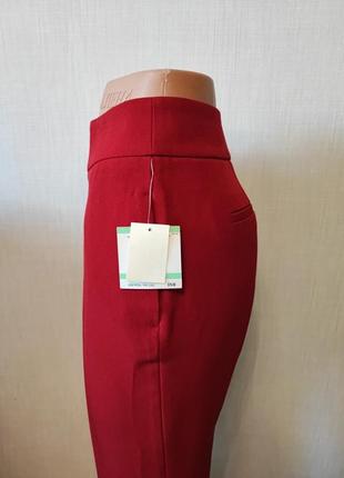Женские классические красные брюки kasper,размер s