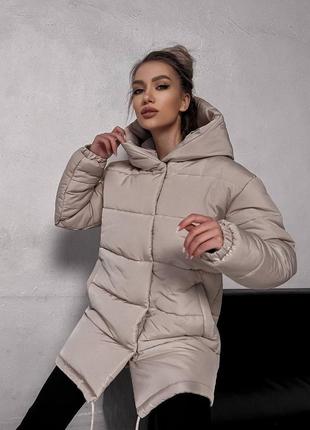 Куртка силикон 250 бежевый2 фото
