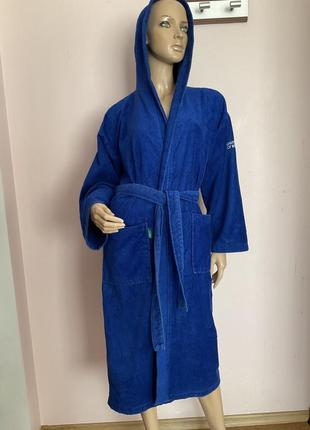 Хлопковый итальянский халат/xs- s/ brend benetton