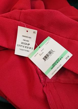 Женские классические красные брюки kasper,размер s