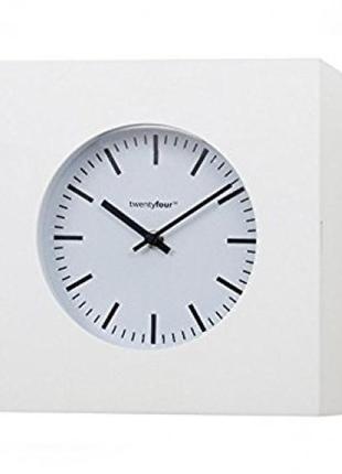 Настінні годинники balvi qubo, білі