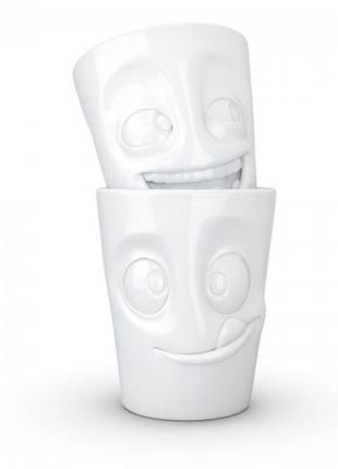 Набір з двох чашок tassen "сміх та смакота" (350 мл), порцеляна4 фото