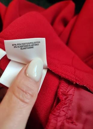 Женские классические красные брюки kasper,размер s