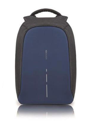 Рюкзак антивор міський xd design bobby compact 14", diver blue (p705.535)2 фото