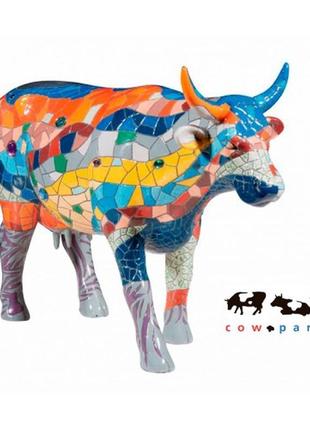 Колекційна статуетка корова barcelona, size l1 фото
