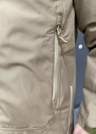Куртка чоловіча зимова wolftrap, softshell, колір бежевий, розмір l, зимова чоловіча куртка софтшелл7 фото