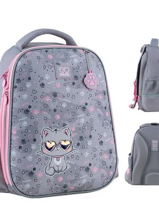 Рюкзак gopack education напівкаркасний go24-165m-3 meow new 2024