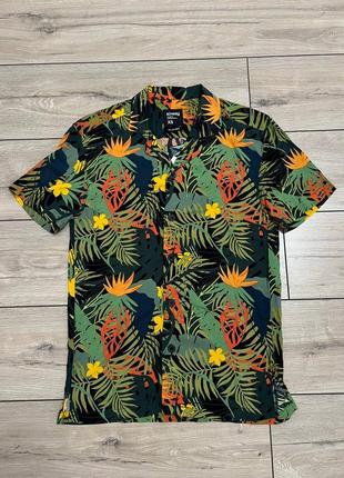 Мужская гавайская летняя рубашка sinsay xs8 фото