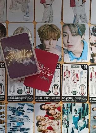 Картки пластик стрей кідз супербол stray kids social path super bowl