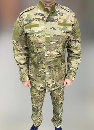 Військова форма (китель та штани), мультикам, yakeda, розмір m, тактична військова форма1 фото