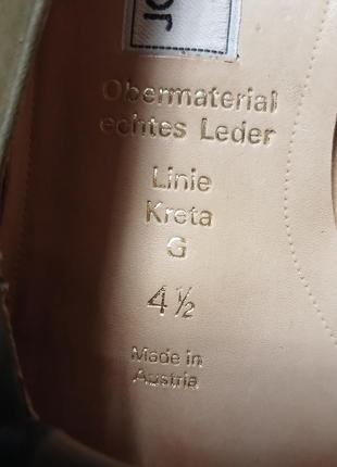 Высококачественные стильные брендовые кожаные австрийские туфли gabor5 фото
