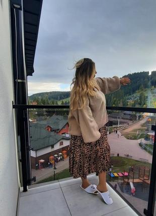 Кофта оверсайз. объемный свитер