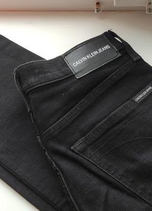 Calvin klein 29/30 джинсы черные мужские брюки карго
