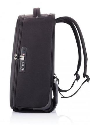 Рюкзак антизлодій xd design bobby "backpack trolley"/чорний4 фото