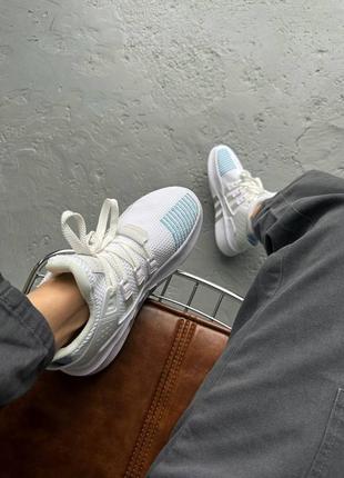 Кроссовки adidas eqt white/blue 🔥8 фото