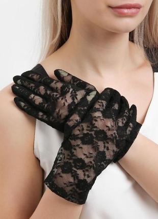 7-70 мереживні рукавички кружевные перчатки1 фото