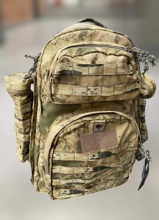Військовий рюкзак 90 л з рпс, wolftrap, колір жандарм, тактичний рюкзак для військових, армійський рюкзак для солдатів