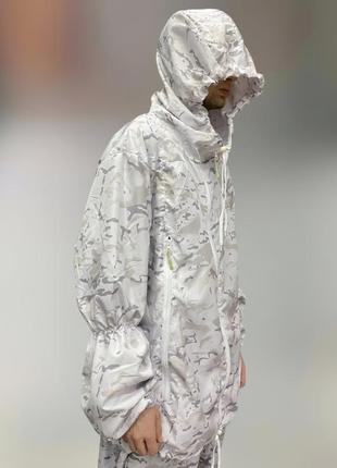 Маскировочный костюм зимний (не шуршит) multicam alpine, куртка, брюки (липучки, резинки) размер универсальный