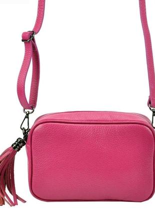 Жіноча шкіряна сумка patrizia piu 01-010-bl рожевий -
