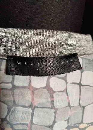 Нежная акварельная блуза от wearhouse, p,m6 фото