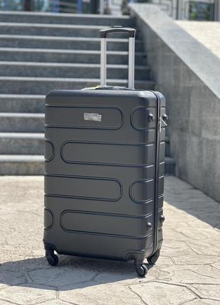 3 шт ударопрочный пластиковый комплект чемоданов дорожных на колесах 4 колеса6 фото